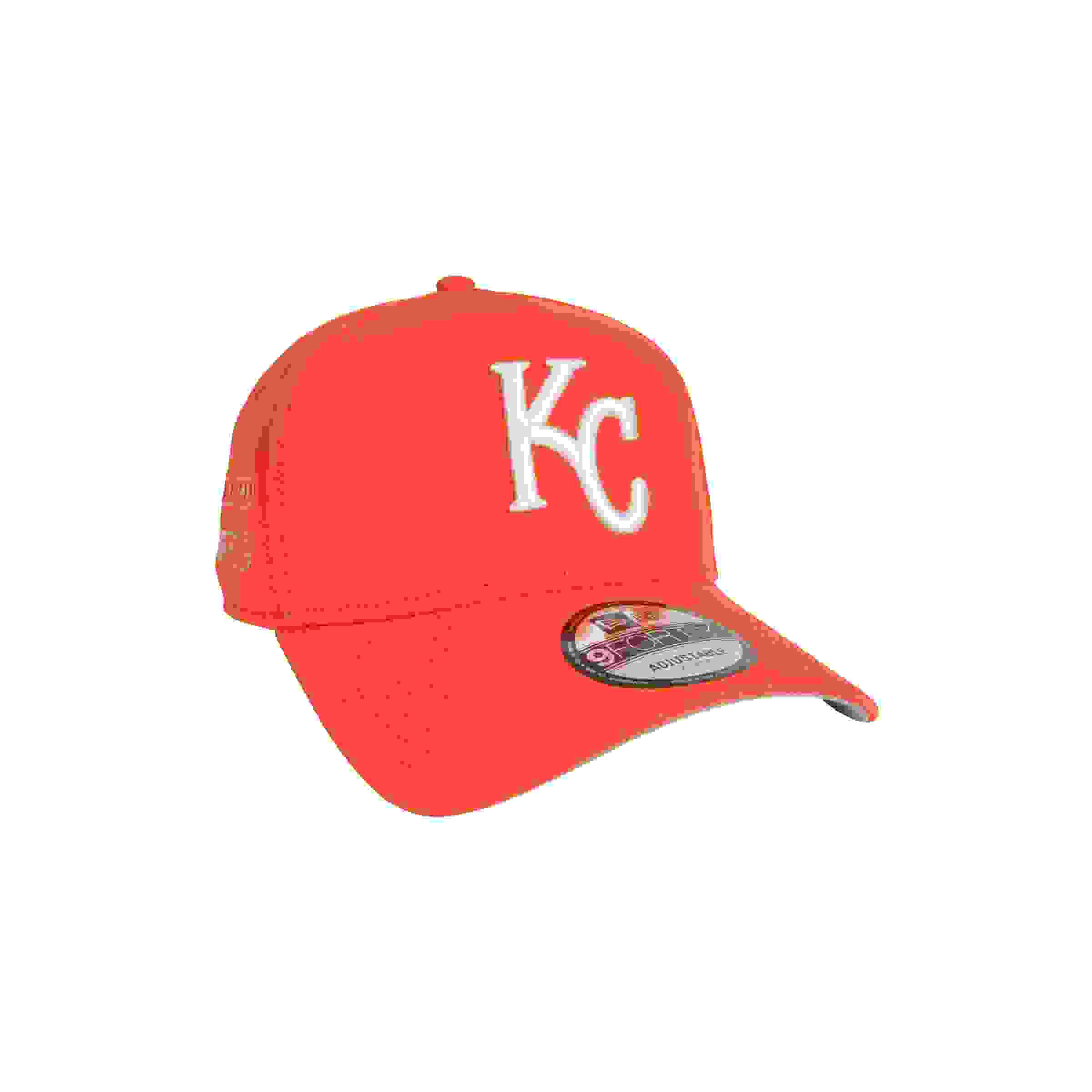 New Era Kansas City Royals 9FORTY A-Frame Color Pack Orange Snapback Hat